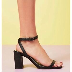 JAGGAR Square Block Heel Sandals